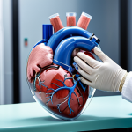 Advanced Artificial Heart**

"A futuristic, fully clothed medical professional examining a highly detailed, transparent artificial heart. The artificial heart is displayed prominently against a sterile laboratory background with advanced medical equipment. The professional wears appropriate medical attire. Safe for work, appropriate content, fully clothed, perfect anatomy, professional medical illustration, high quality, professional."

**